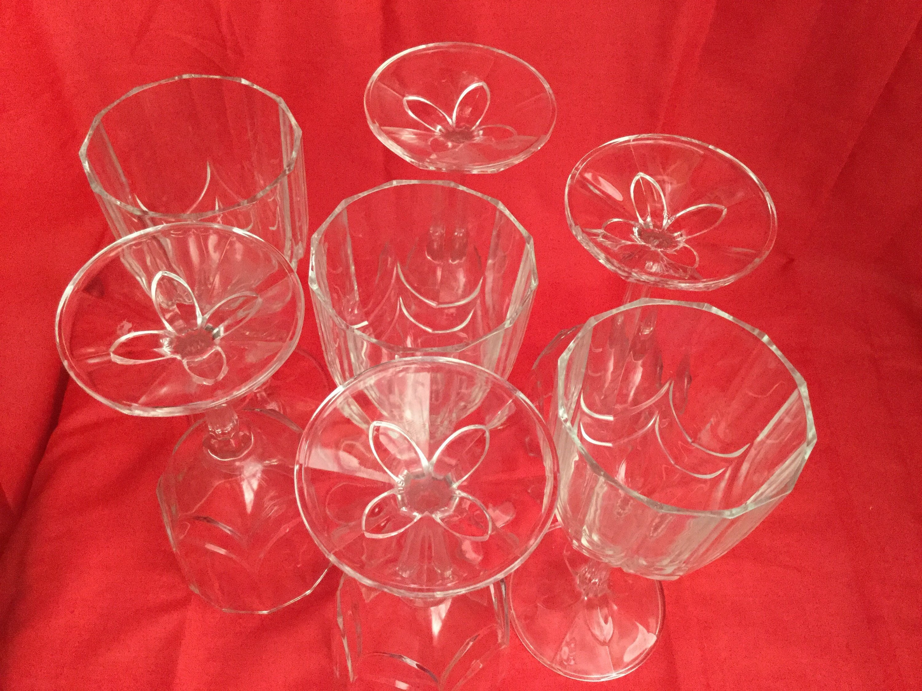 Luminarc France Wine or Water Glass Etsy