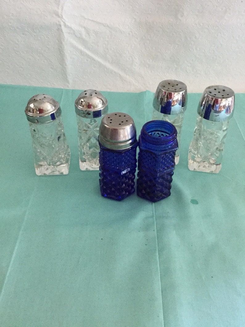 Vintage salt and pepper shakers