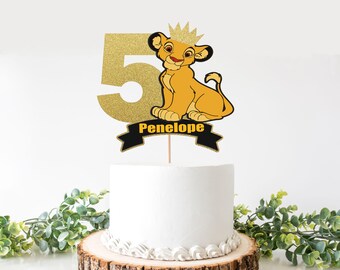 Lion King Cake Topper Etsy