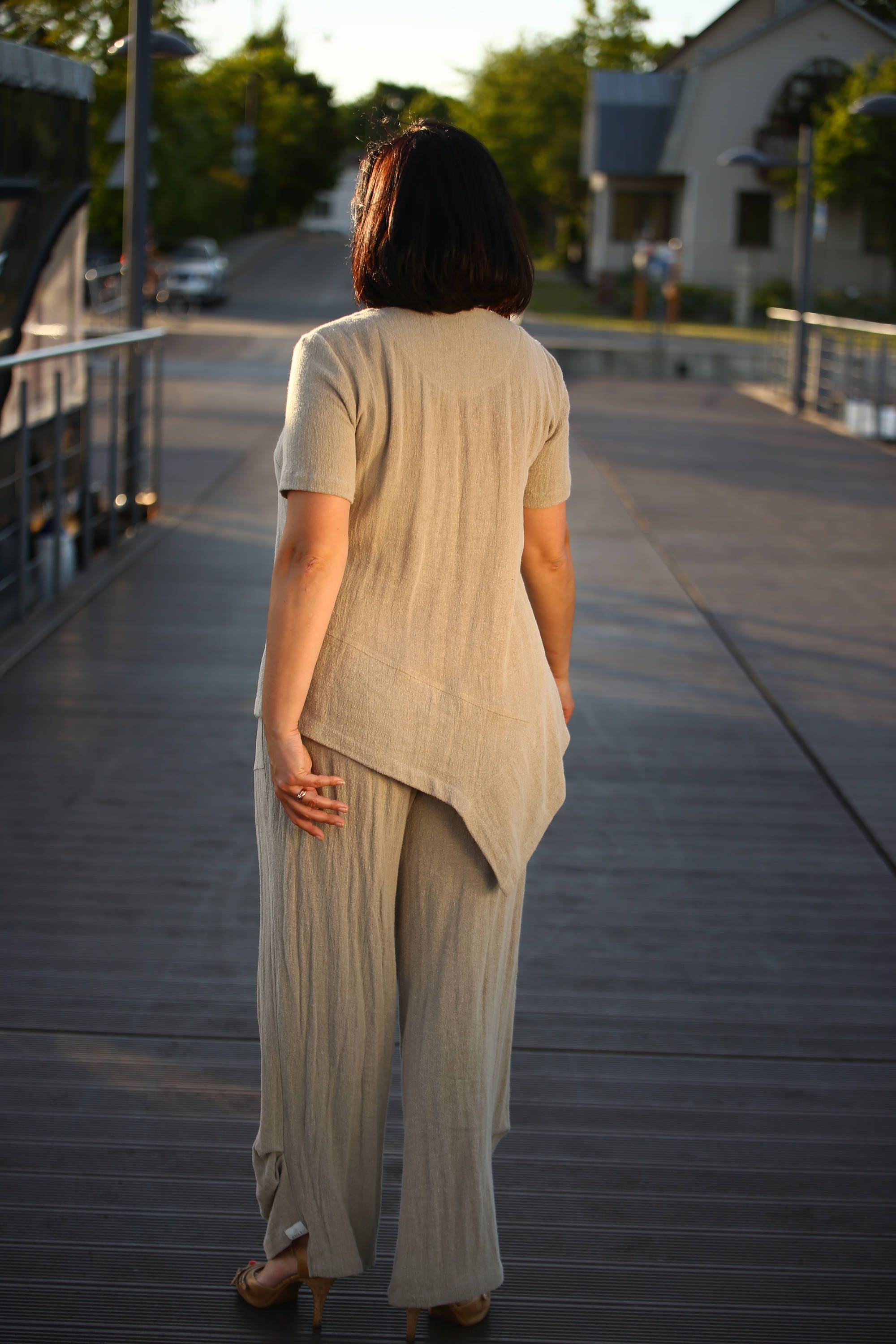 Natural Linen Pants / Women Linen Trousers - Etsy