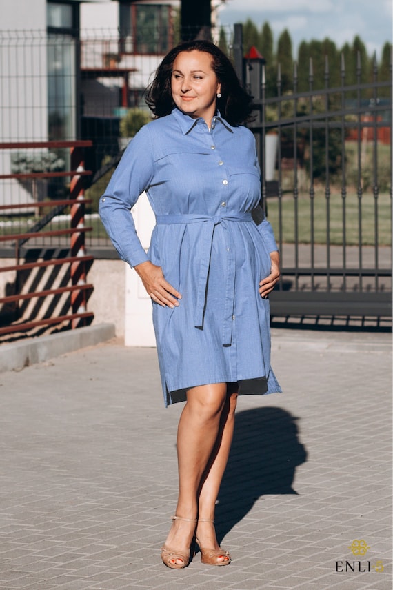 puff sleeve knee length dress Floral 3/4 Puff Sleeve Knee Length Dress