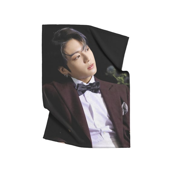 Jungkook Blanket BTS Fleece Blanket K Pop Blanket Gift for Kpop Fans Kpop Gift Army Gift Etsy UK