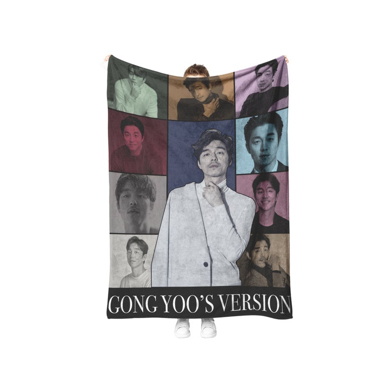 Gong Yoo Fleece Blanket, Kdrama Watching Blanket, Kdrama Blanket, Gift