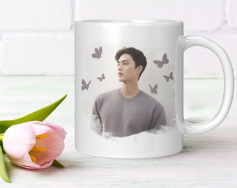 Song Kang Coffee Mug,  Funny Tea Mug, Funny Coffee Mug, Cute Mug, Tea Gifts, Tea Drinker Gift, Korean Drama Mug