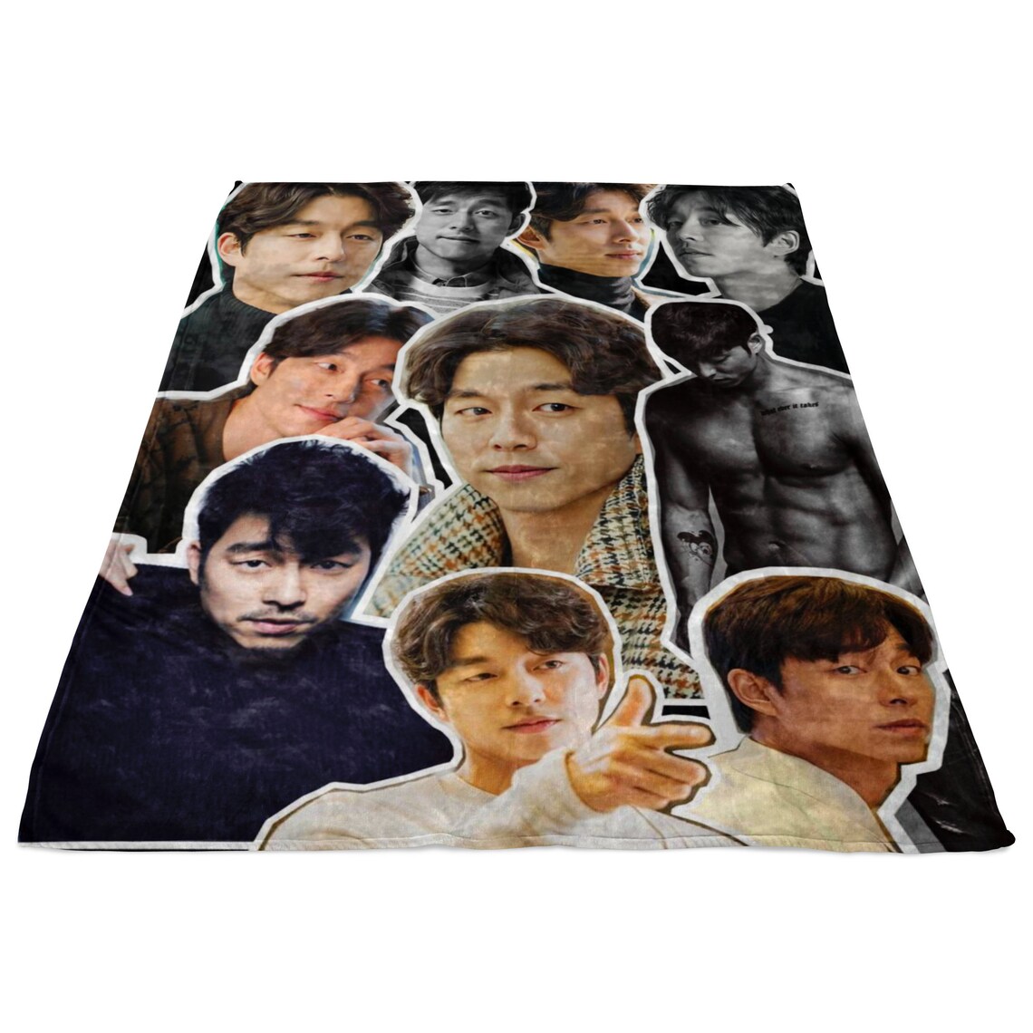 Gong Yoo Fleece Blanket Medium & Large Kdrama Watching Etsy