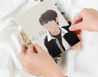 True Beauty Card, Seo Jun Printable Card, True Beauty Card, Digital Download Card, Kdrama Card, Kdrama Printable Card,