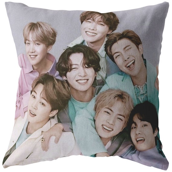 BTS Pillow Cushion, BTS merch, BTS store, BTS BE