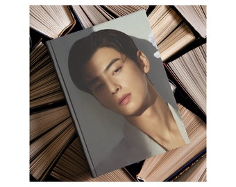 Cha Eun woo Notebook Journal, Hardcover Notebook, Cha Eun woo Journal, School Notebook, School Journal