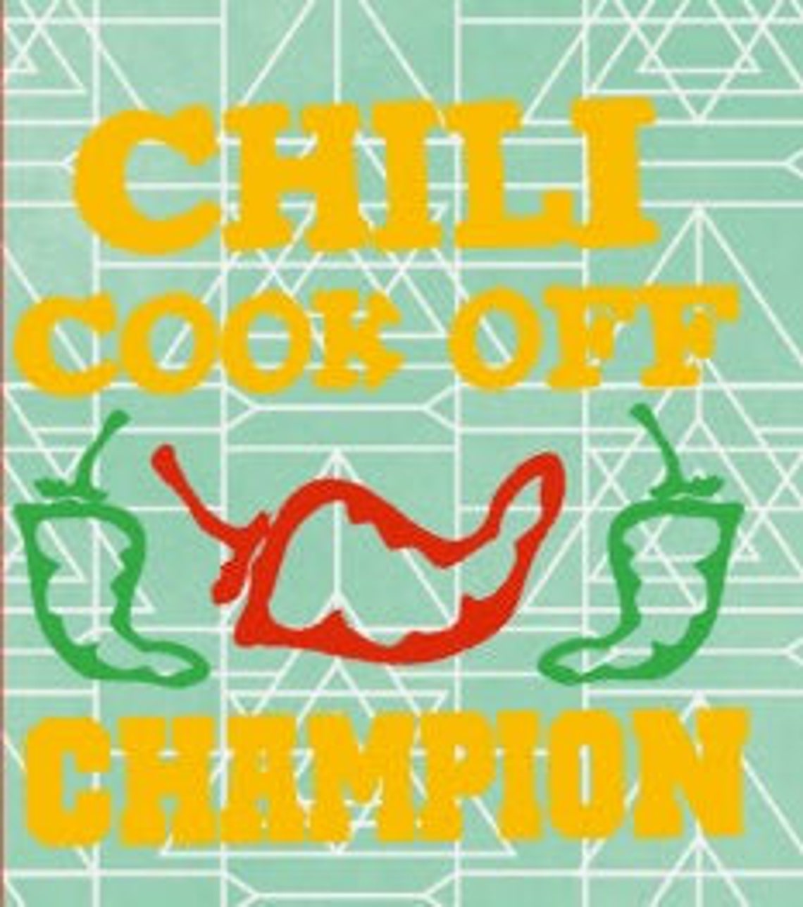 Chili Cook off Champion SVG - Etsy