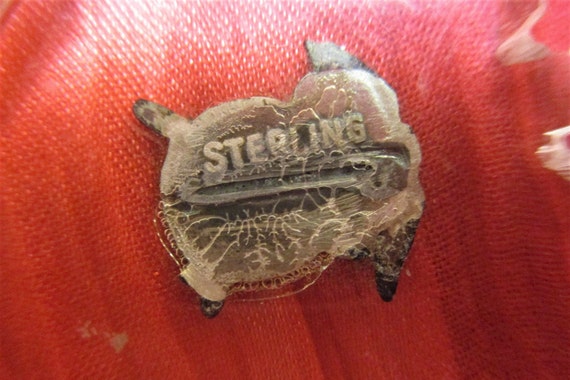 WWII ARMY Quartermaster Corps Sterling Silver Luc… - image 10