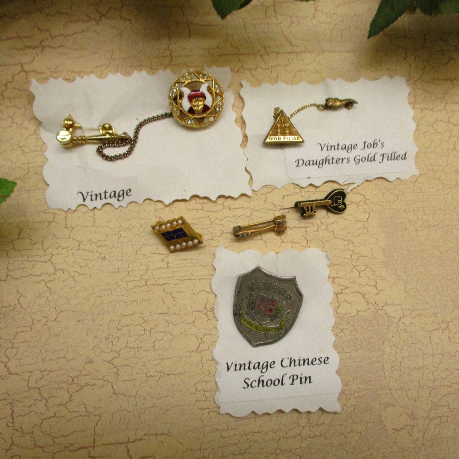 Job's daughters jewelry store