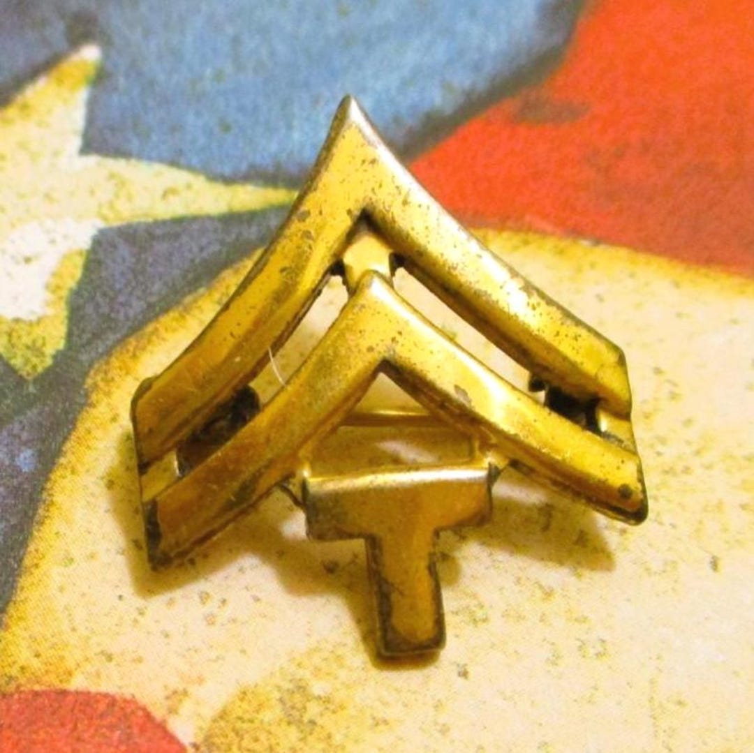 WWII Technician 5th Grade Sweetheart Pin ~ 1940s US Army Insignia Home ...