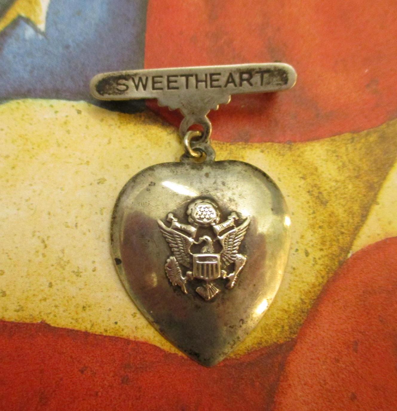 Wwii Sweetheart Pin - Etsy Wwii Sweetheart Pin - Etsy