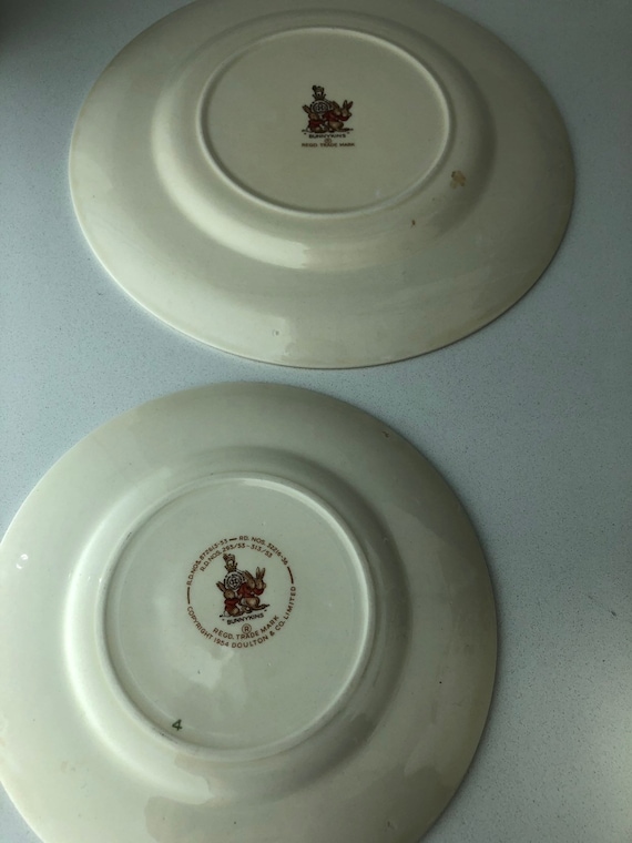 Home & Living 1954 Royal Doulton Rare set of two signed Barbara Vernon