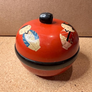 Vintage Japanese Lacquerware Box