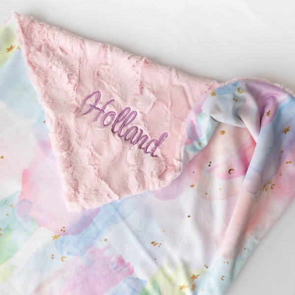 BABIES SQUARE BLANKET PALATIAL PASTELS