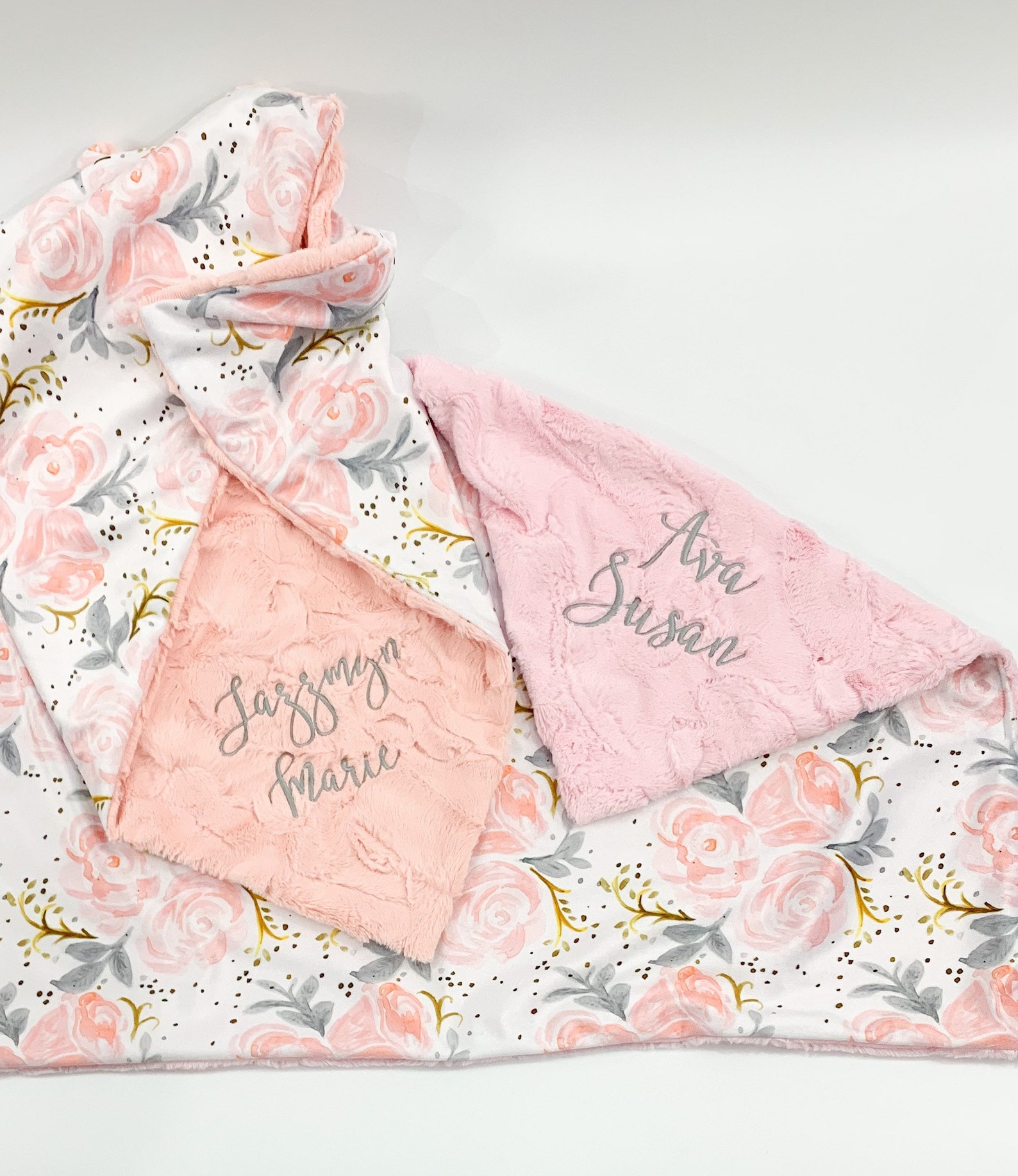 Personalized Baby Blanket Minky Baby Blanket Baby Blanket Etsy