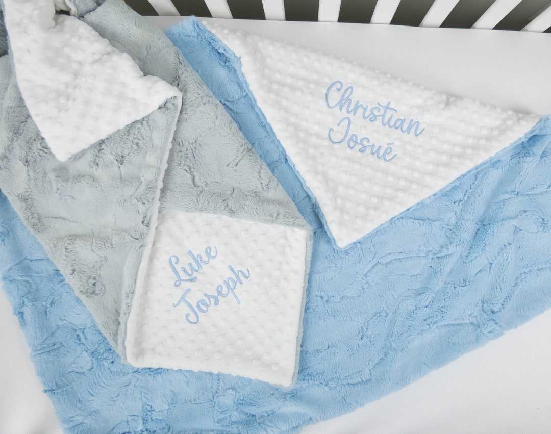 Custom Blanket, Design Your Own Baby Blanket, Minky, Baby Blanket With
