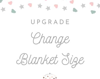 Upgrade Patterned Blanket Size