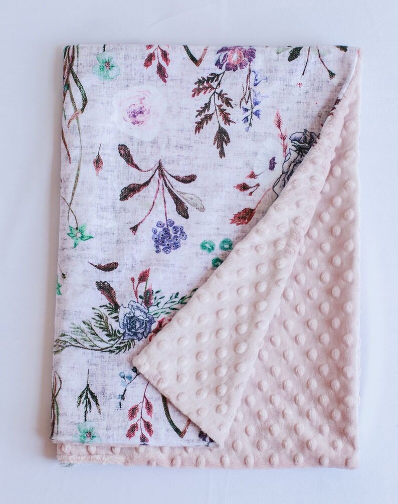 monogrammed baby blankets etsy