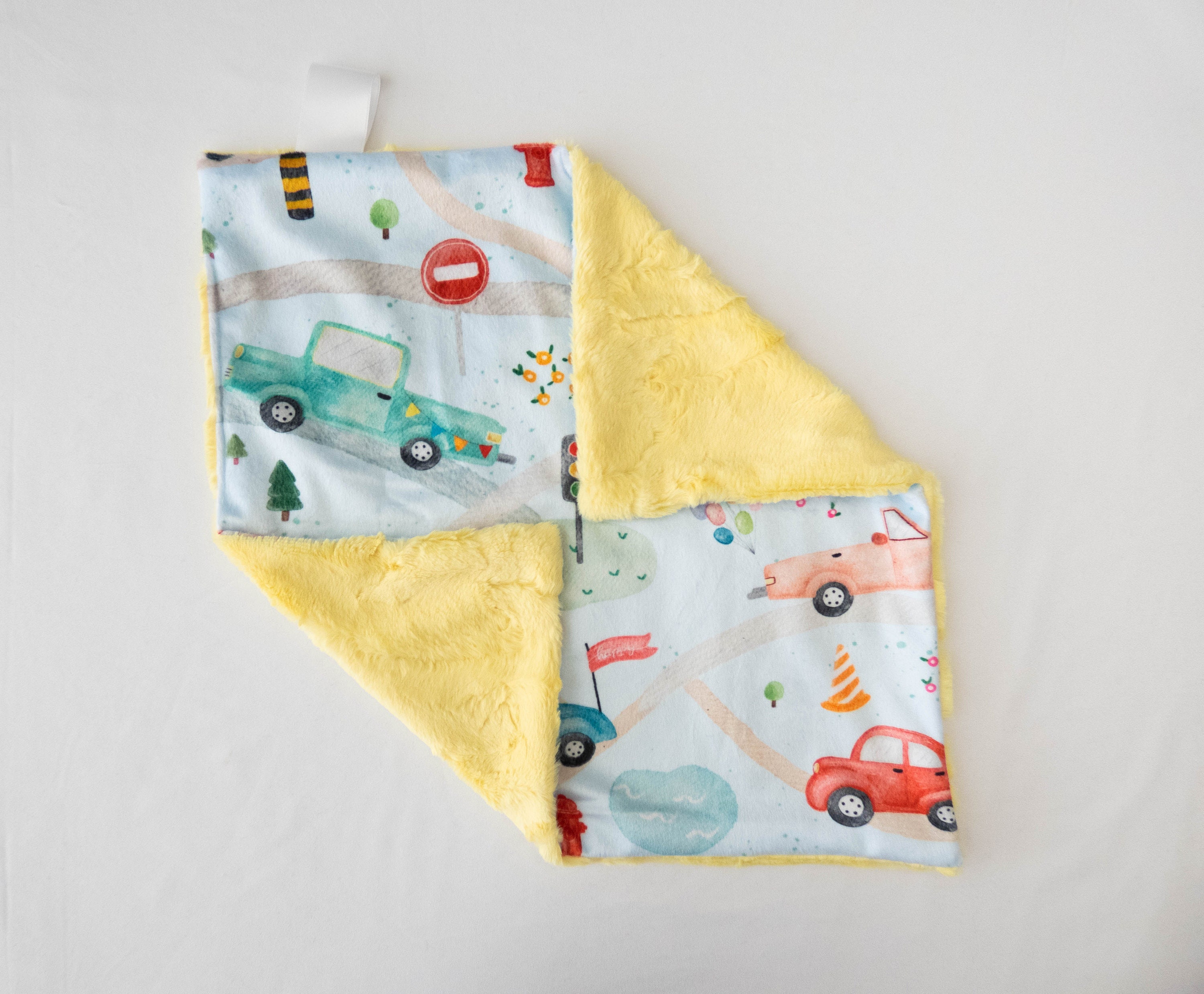 Cars Baby Blanket Personalized Baby Shower Gift Blue Etsy