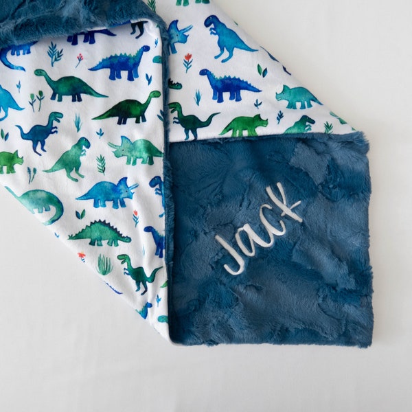 Dinosaur Blanket Etsy