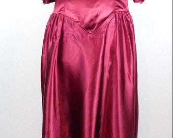ugly burgundy dress