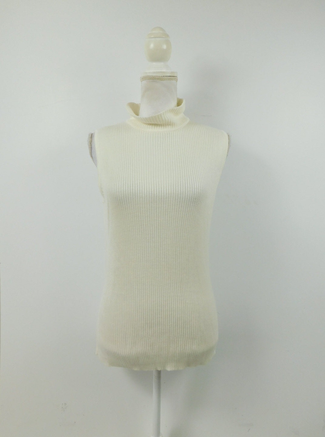 Vintage 90s Dana Buchman Ivory White 