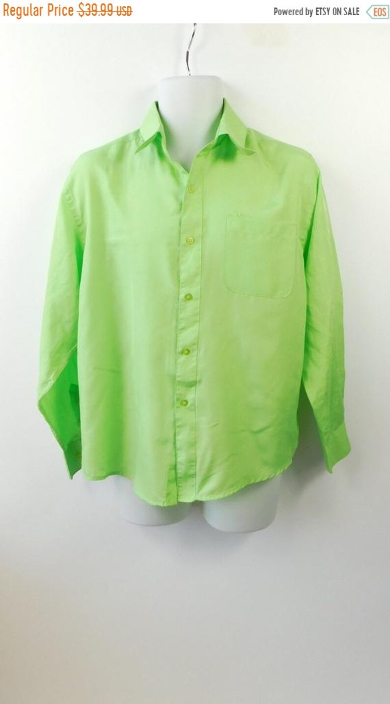 lime green mens dress shirt