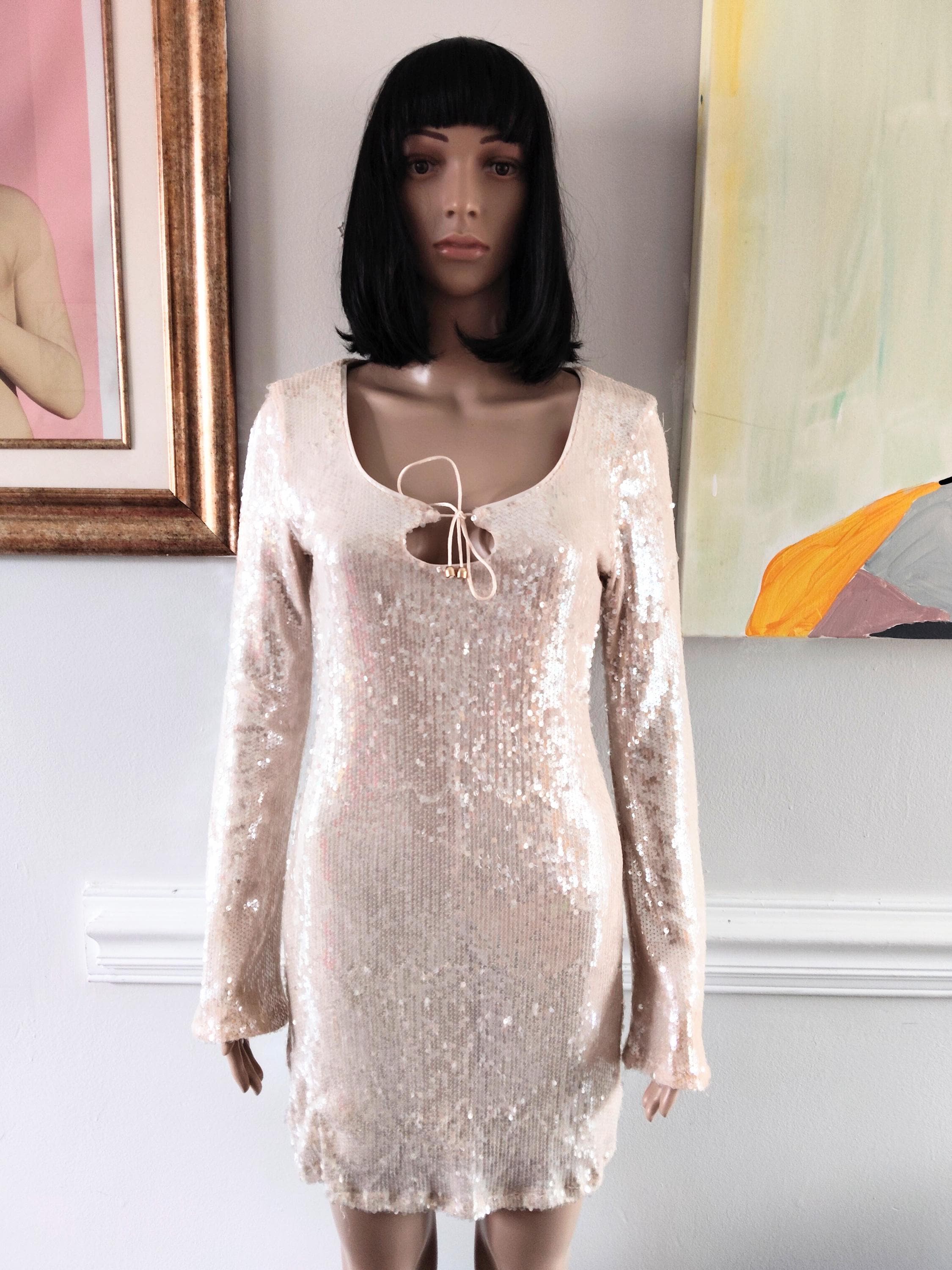 Cream Tight Dress - Etsy