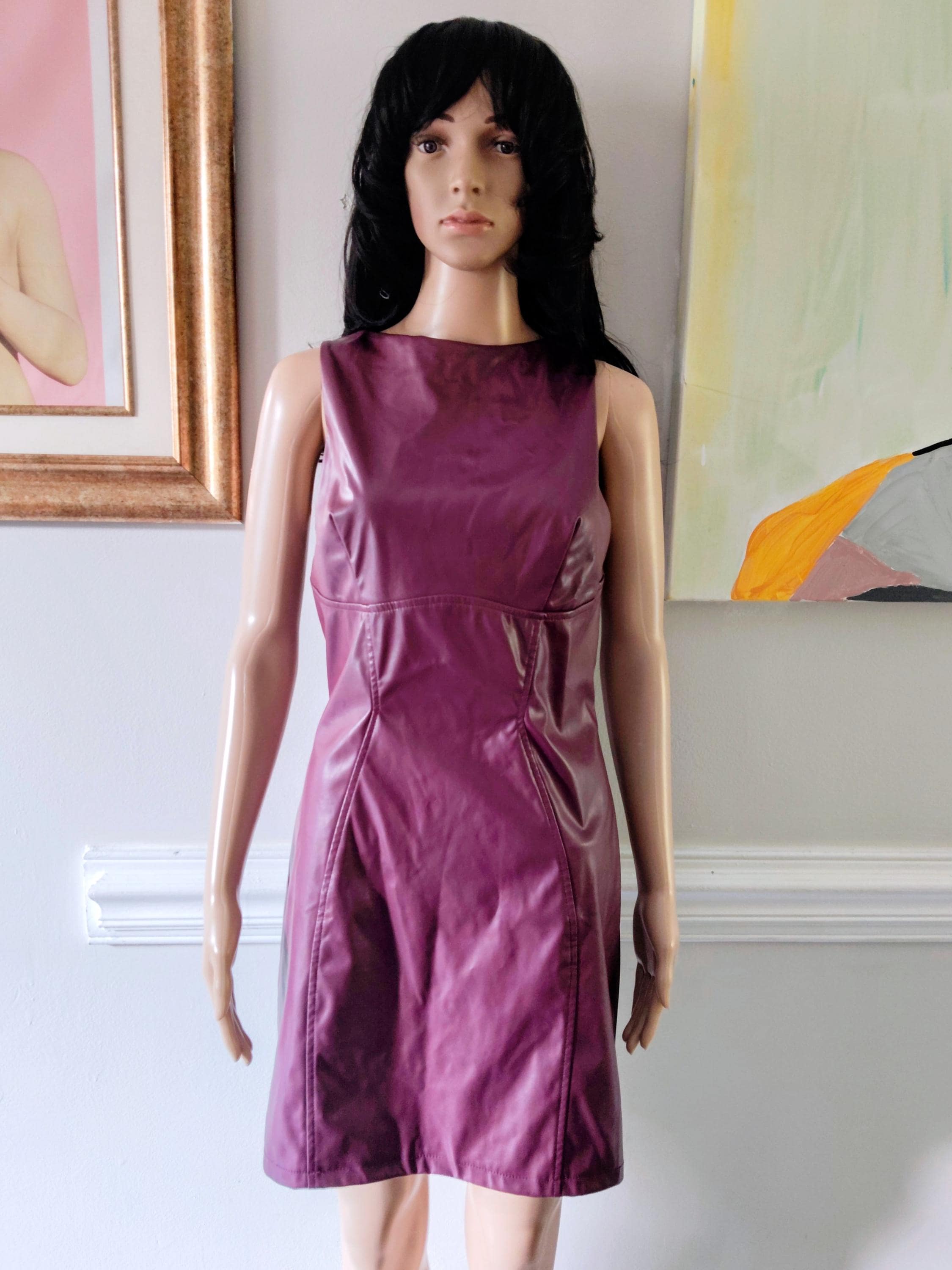 dark purple funeral dress Simple A-Line Dark Purple Satin Long Prom Dress, Dark Purple Long Formal Dress US 10 / Custom Color