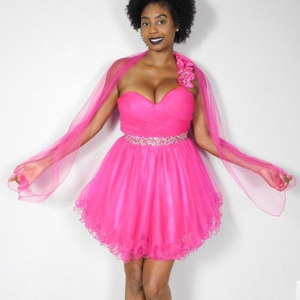 Pink Six Layered Tutu Dress main image 0