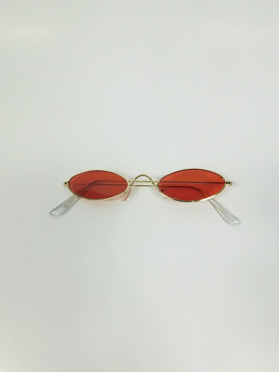 Cat Eye Sunglasses Vintage Metal  Metal Cat Eye Round Sunglasses