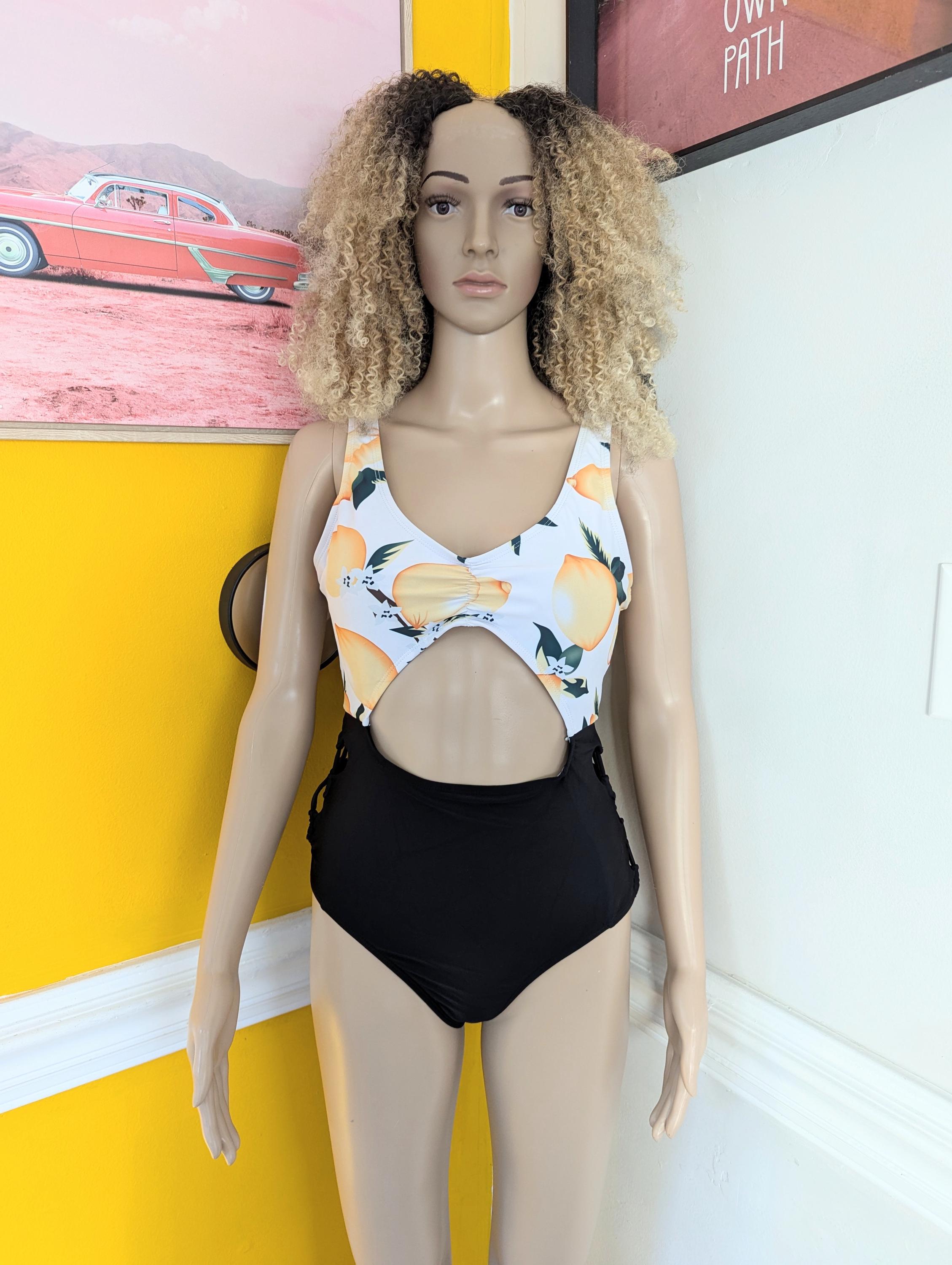 【AGNEL】 Tie monokini + skirt set Tie Side Monokini - Etsy