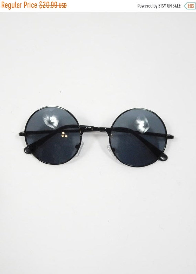 Unisex Men Women Round Style Hippie 50s 60s Sunglasses Retro Vintage Glasses HOT