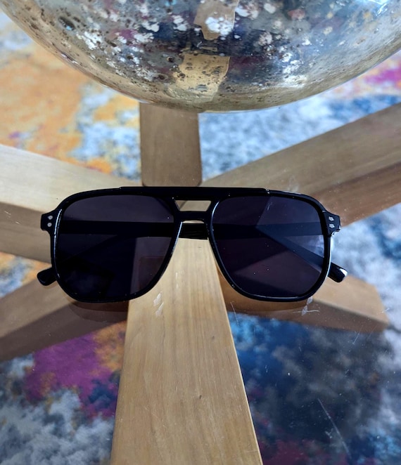 Occhiali Da Sole Vintage Classici Da Aviazione Per Donna E Uomo Occhiali Da Sole Retrò Anni '70 Con Montatura Grande - Foto 3