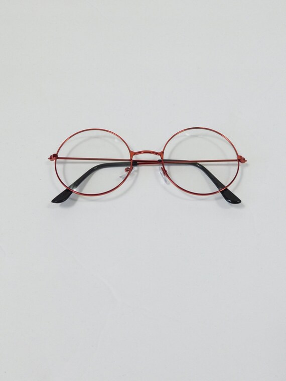 Fashion Vintage Retro Classic Round Girl glasses Nerd Geek Clear Lens  Eyeglass