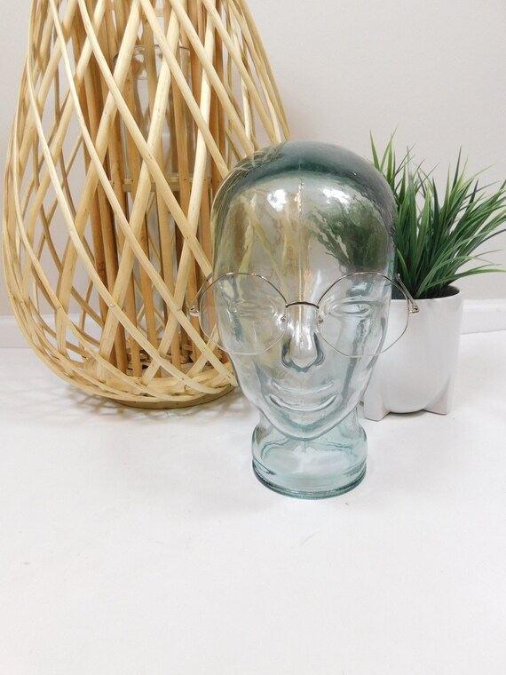 Vintage Clear Silver Octagon Shaped Oversized Spe… - image 3