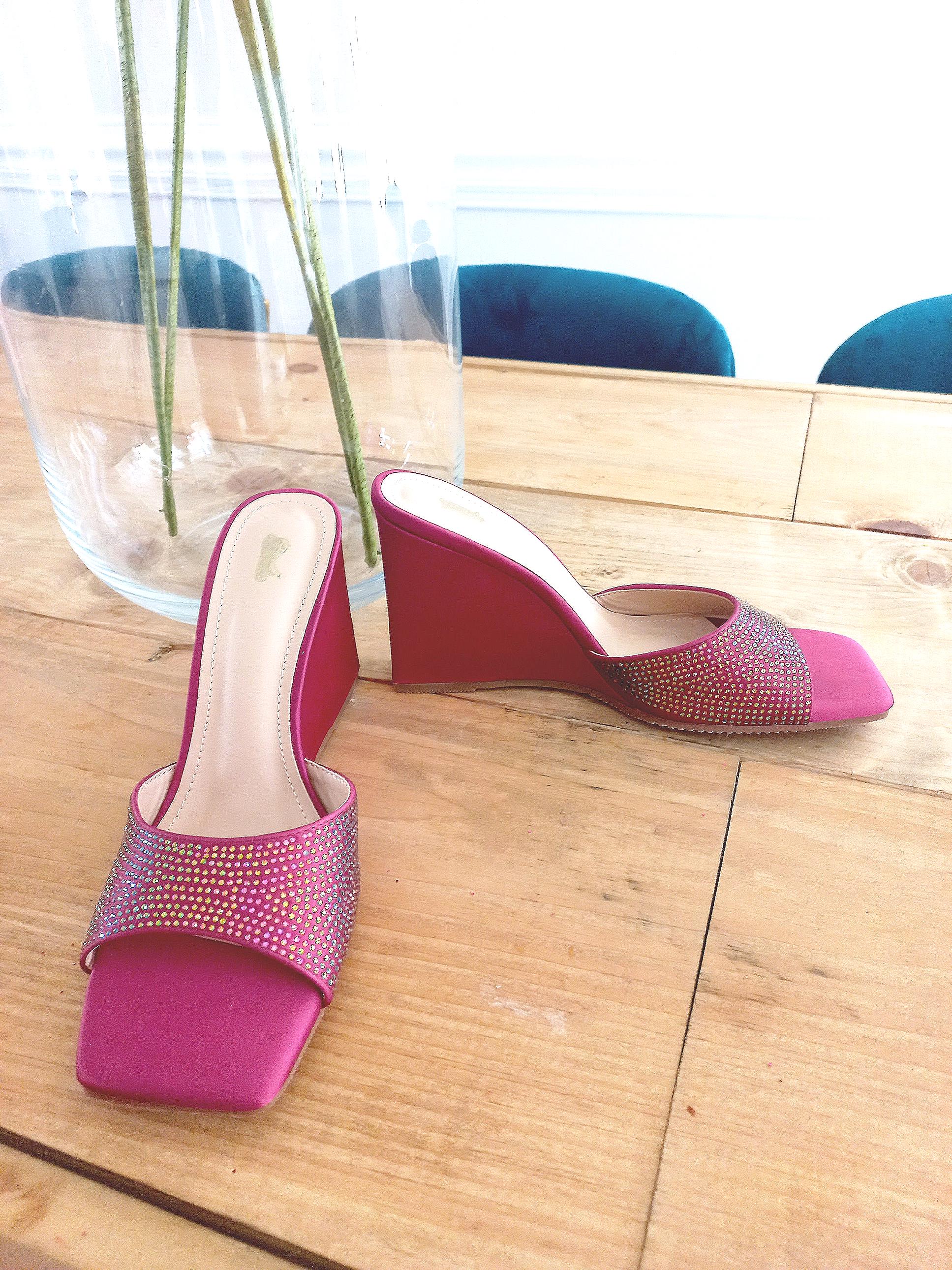 Fuchsia Wedges - Etsy