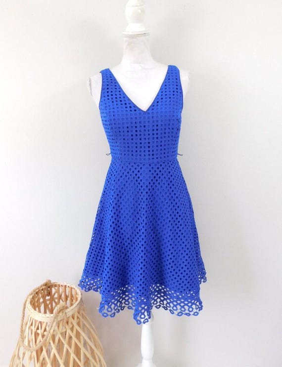 donna morgan blue eyelet dress Donna Morgan | Dresses | Donna Morgan Eyelet Midi Dress Light Blue