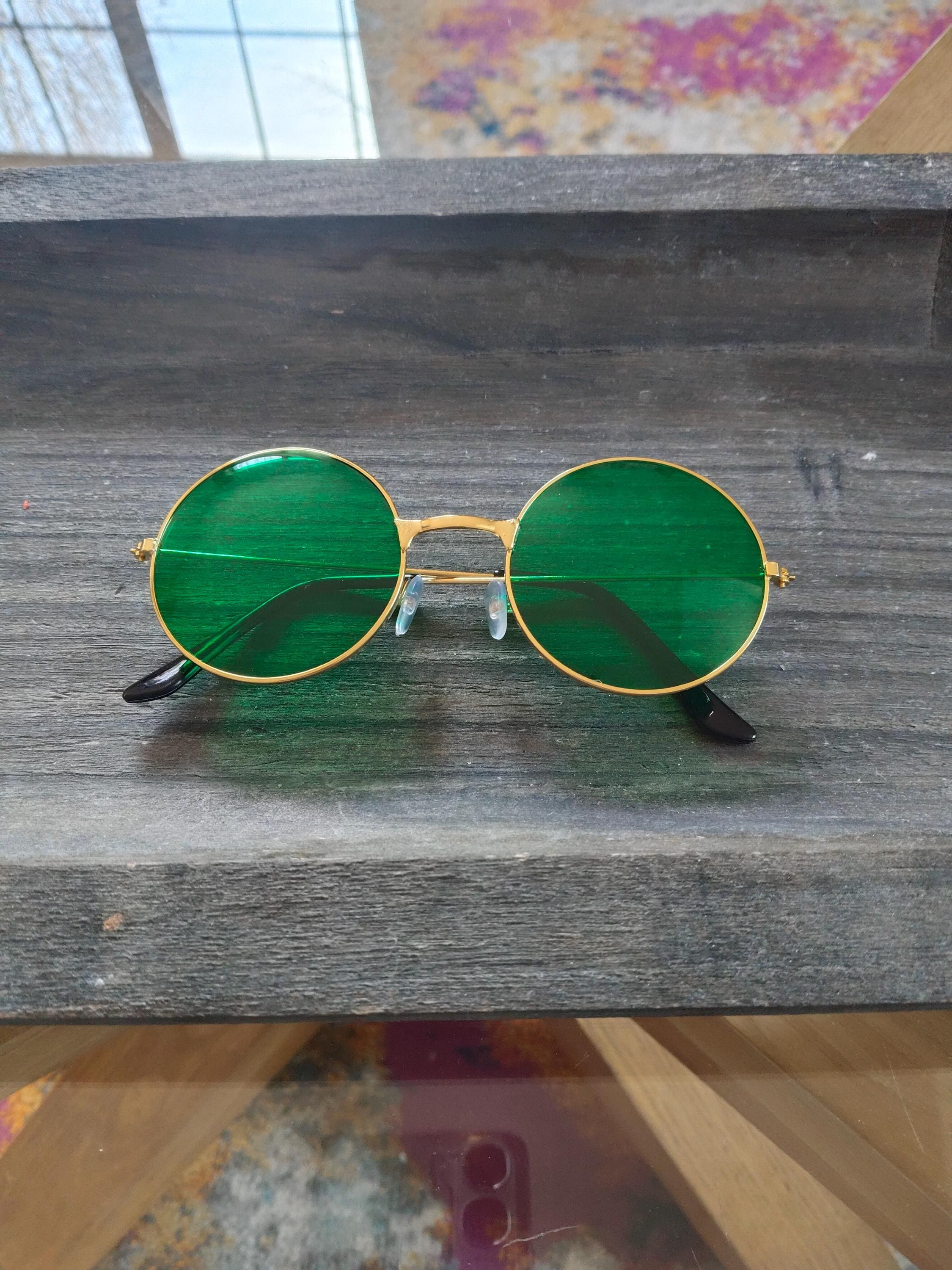 Green John Lennon Glasses - Etsy