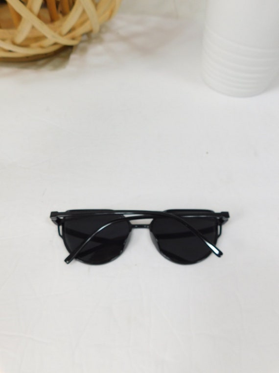 Übertriebene Klassisch Retro Cat Eye Klarglas Brillen Groß Dick Leopard