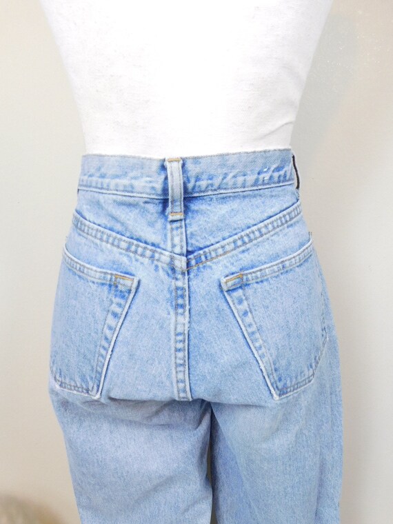 Vintage 1990s GAP Authentic Light Blue Denim Wash… - image 4