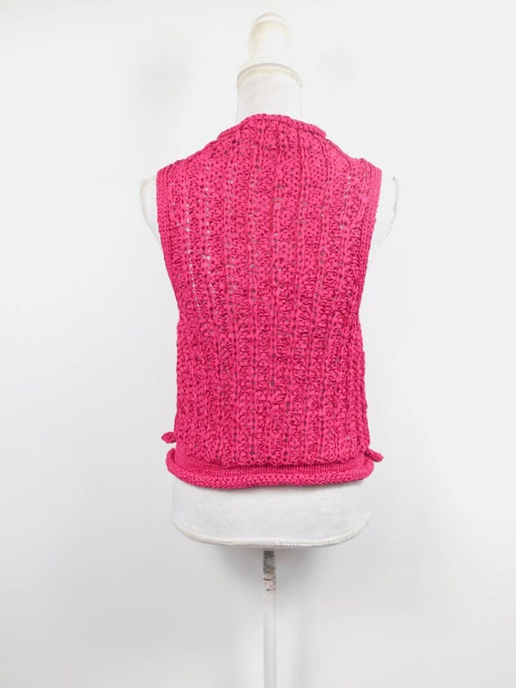 sleeveless mock turtleneck sweater