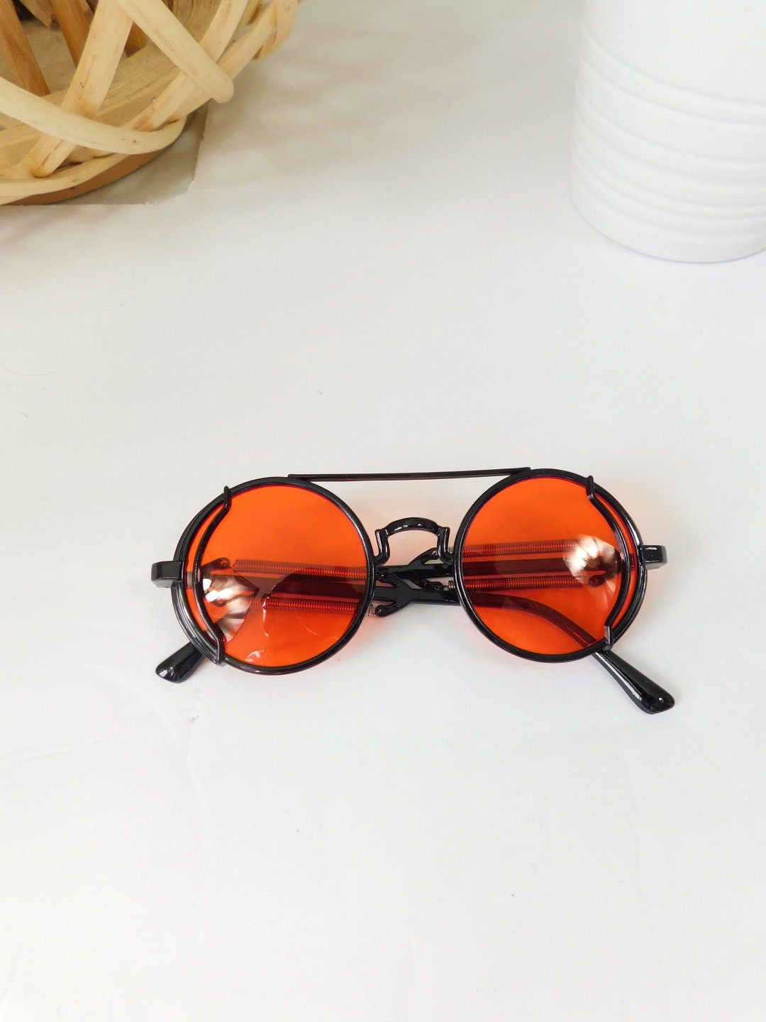 ICYPIKE Red Lens Fashion Sunglasses Red