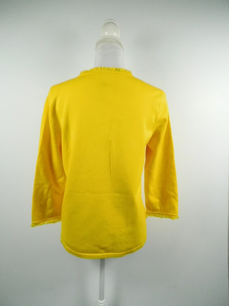 Jones New York Size 20W Yellow Button Down Tank Top*
