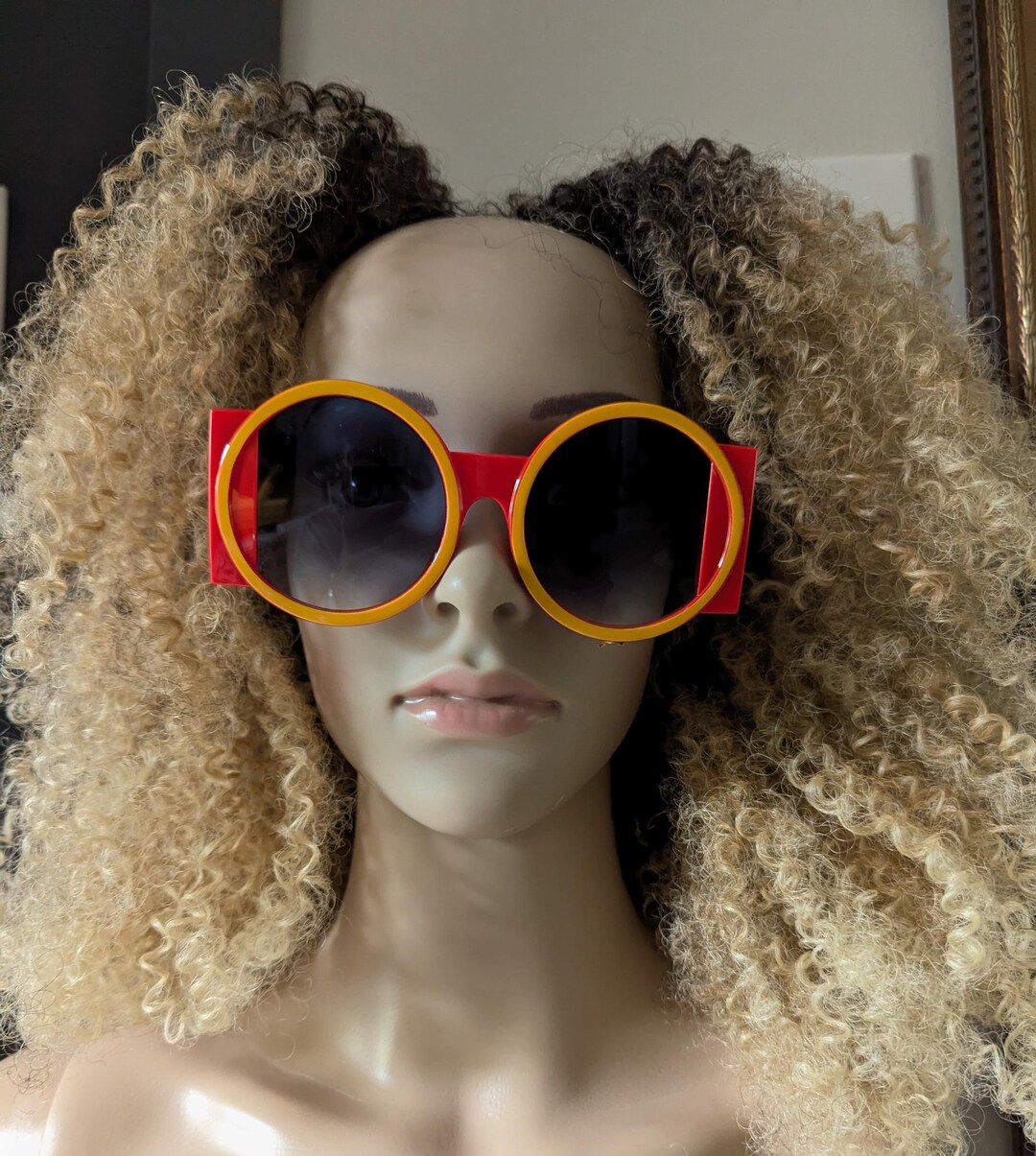 2 Lunettes En Forme De Coeur Lunettes De Soleil Hippie Lunettes Rétro