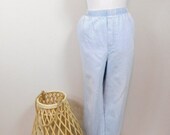 50 OFF NEW YEAR Sale Vintage 90s White Stag Light Blue Wash Denim High Elastic Waist Mom Boot Leg Jeans Pants Joggers 16 Xl Plus Size Petit