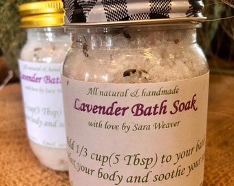 Relaxing Lavender Bath Salt