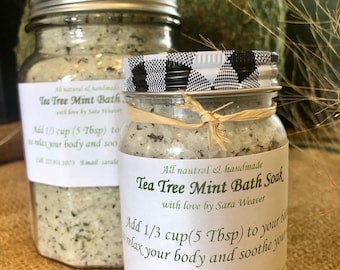 Tea Tree Mint Bath Salt
